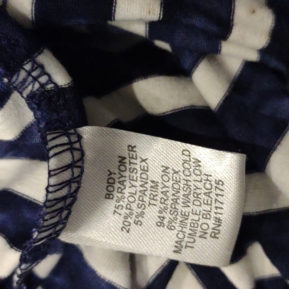 Saint Tropez West cover up 1x Blue White Stripe - Picture 5 of 6